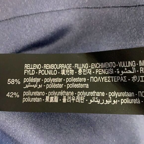 Zara NWT Gray Purple Cut-out Laser Cut Swimsuit Size S High Leg - Picture 8 of 12